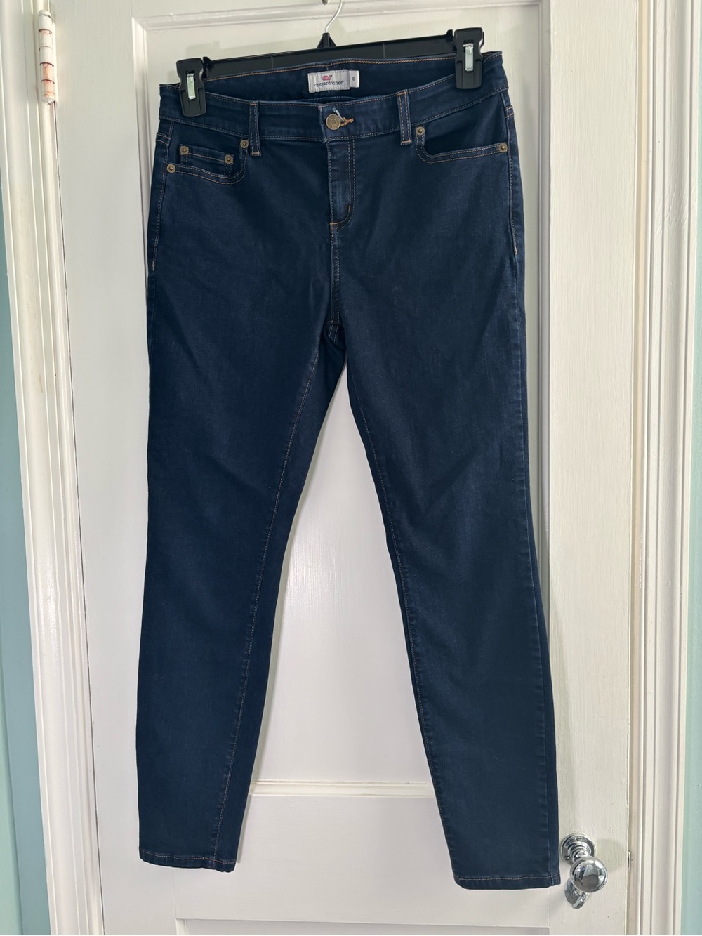 Vineyard Vines Women's Navy Skinny Jeans